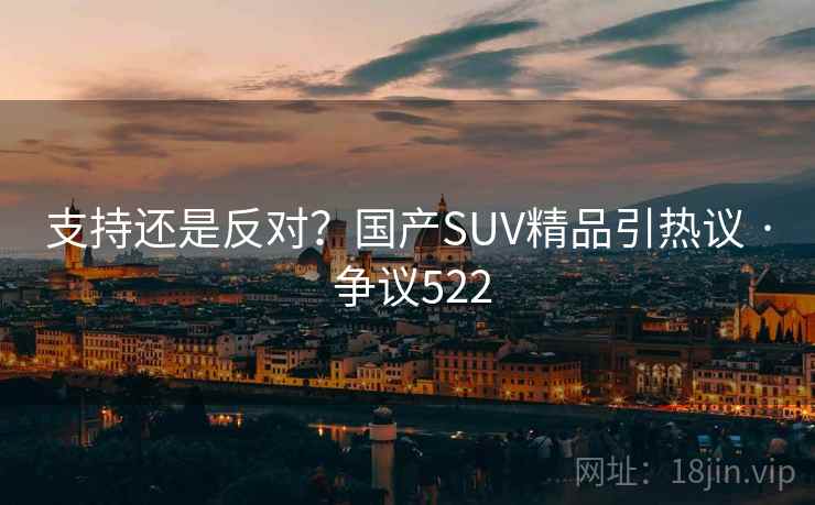 支持还是反对？国产SUV精品引热议 · 争议522  第1张